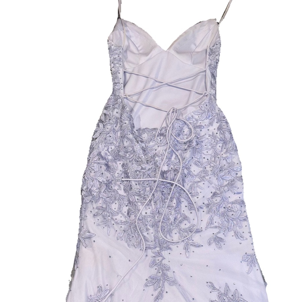 Faviana Light Purple Prom Dress